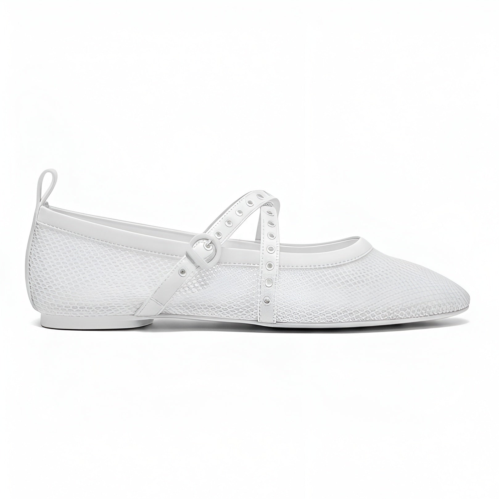 Croix Mesh Ballet Flats