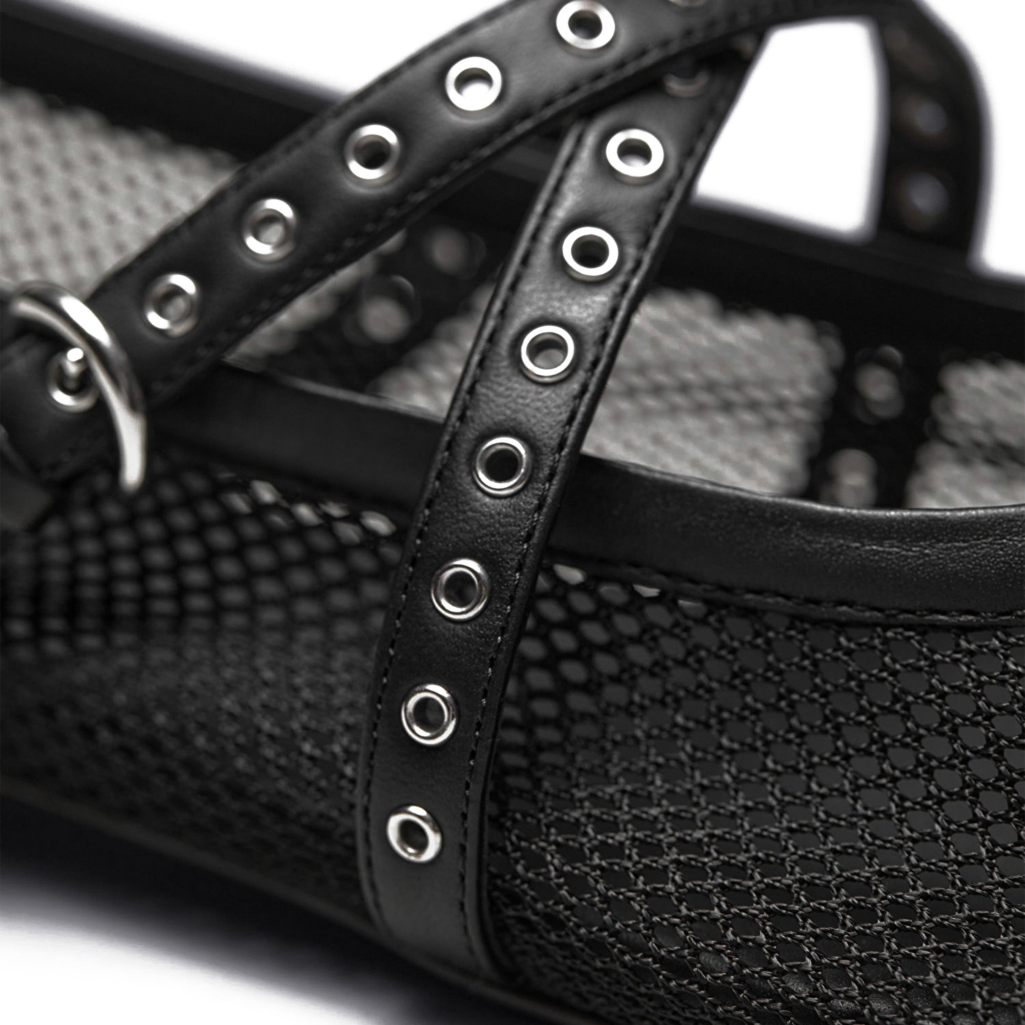 Croix Mesh Ballet Flats