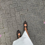 Croix Mesh Ballet Flats