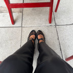 Croix Mesh Ballet Flats