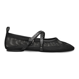 Croix Mesh Ballet Flats