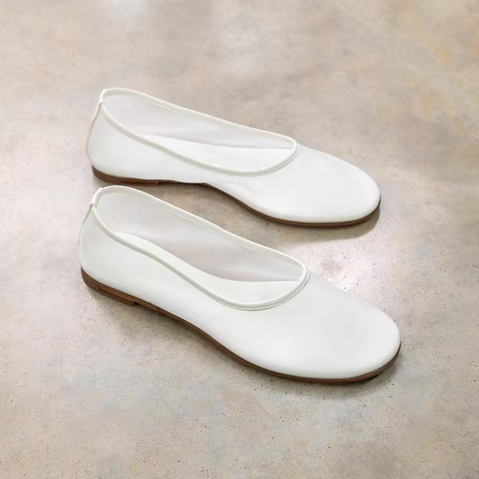 Soie Mesh Ballet Flats